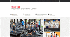 Desktop Screenshot of macleod.ymca.org.au
